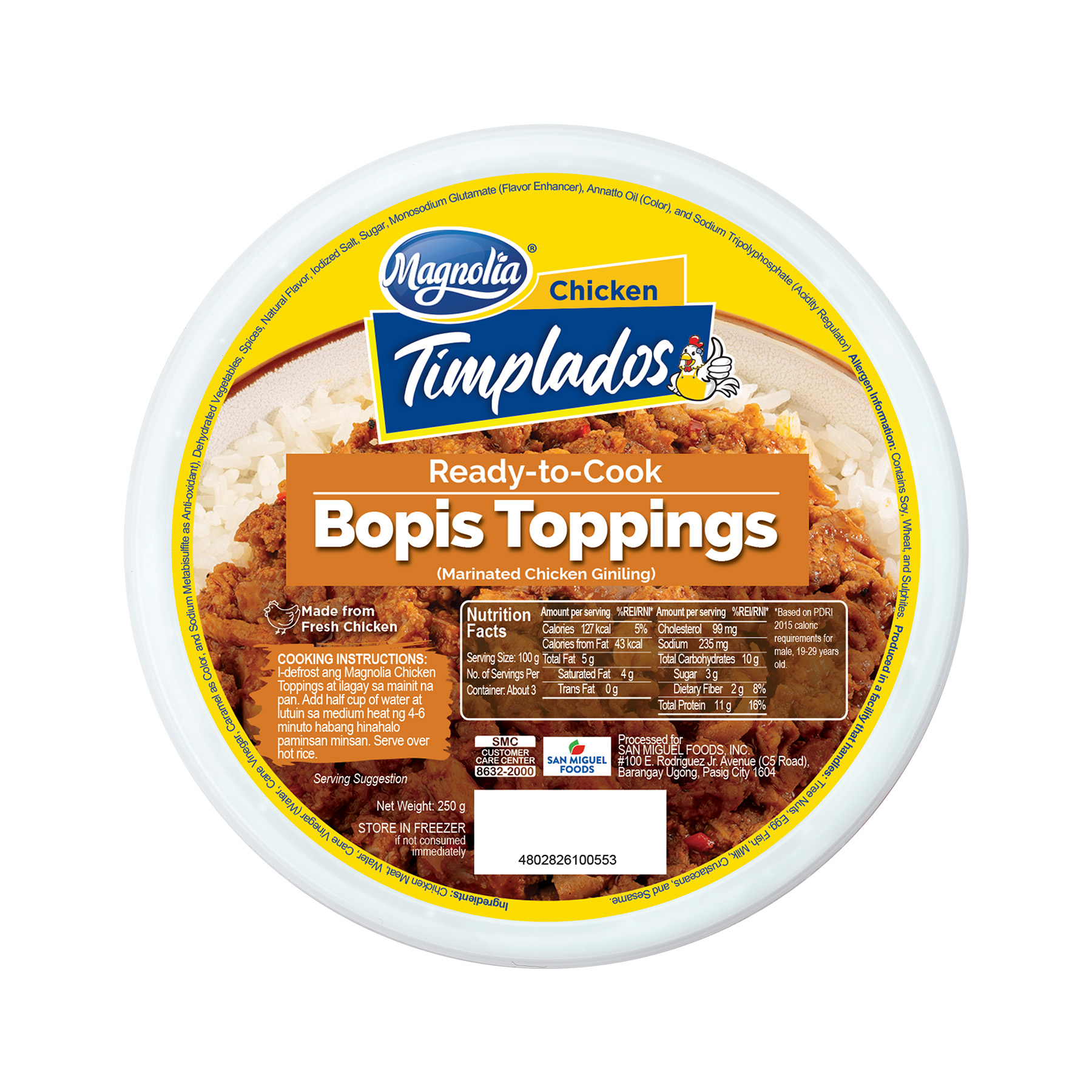 Bopis Toppings